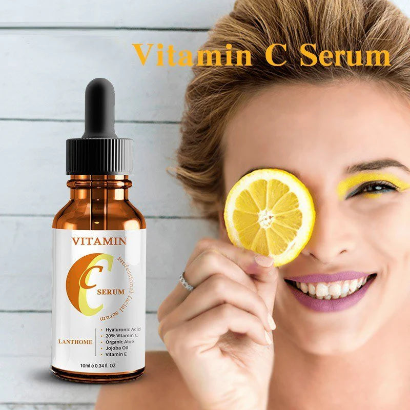Vitamin C Serum with Hyaluronic Acid – Brightening & Anti-Aging Face Serum (10ml)